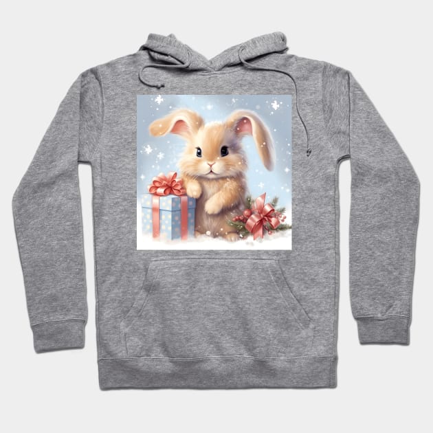 Ginger bunny Christmas gifts Hoodie by beangeerie